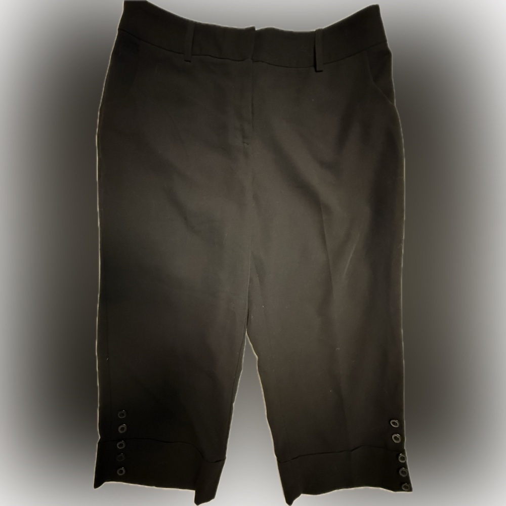 Black Crop Pants